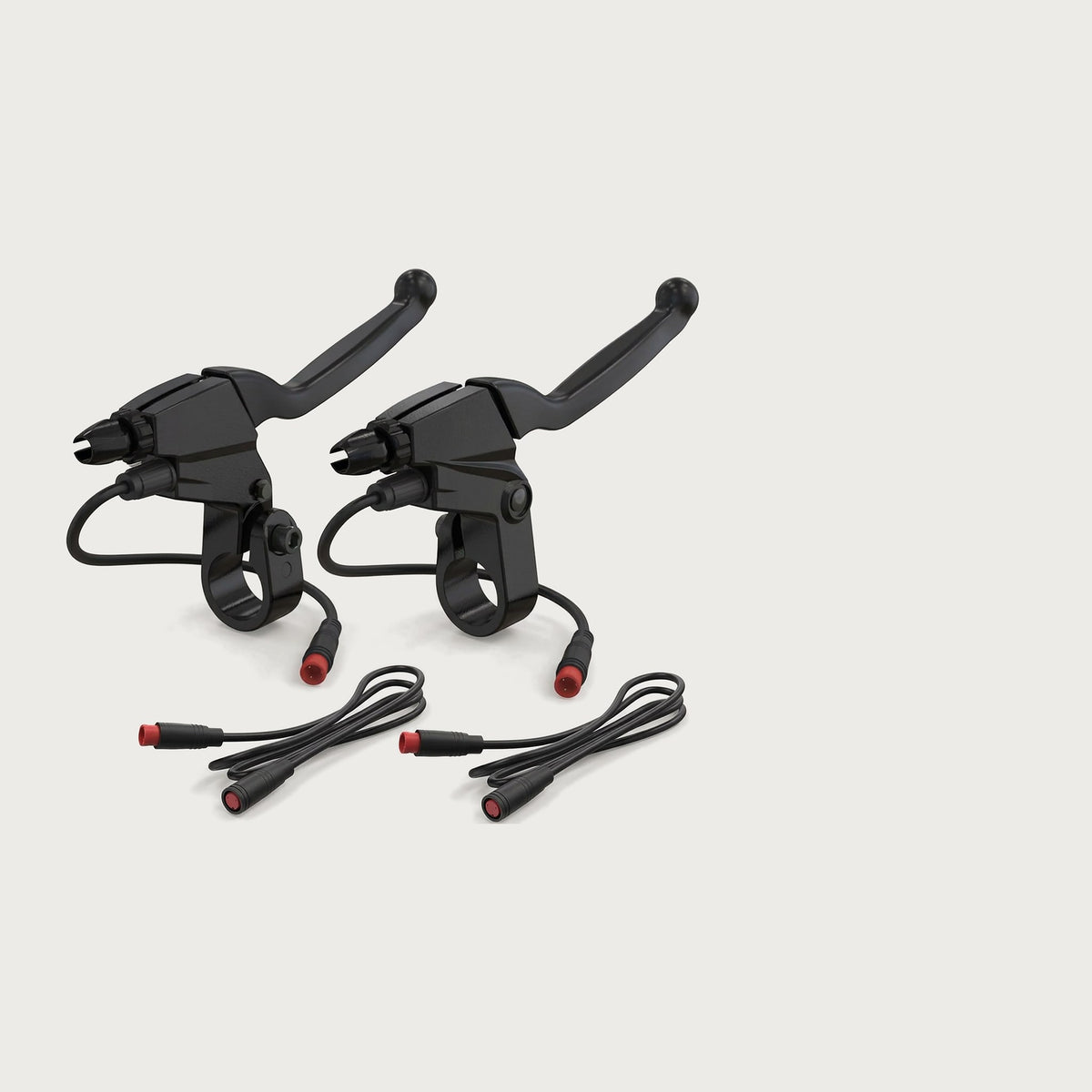 Brake Lever Pair with 2-Pin Power Cut-Off, 22 mm Bar