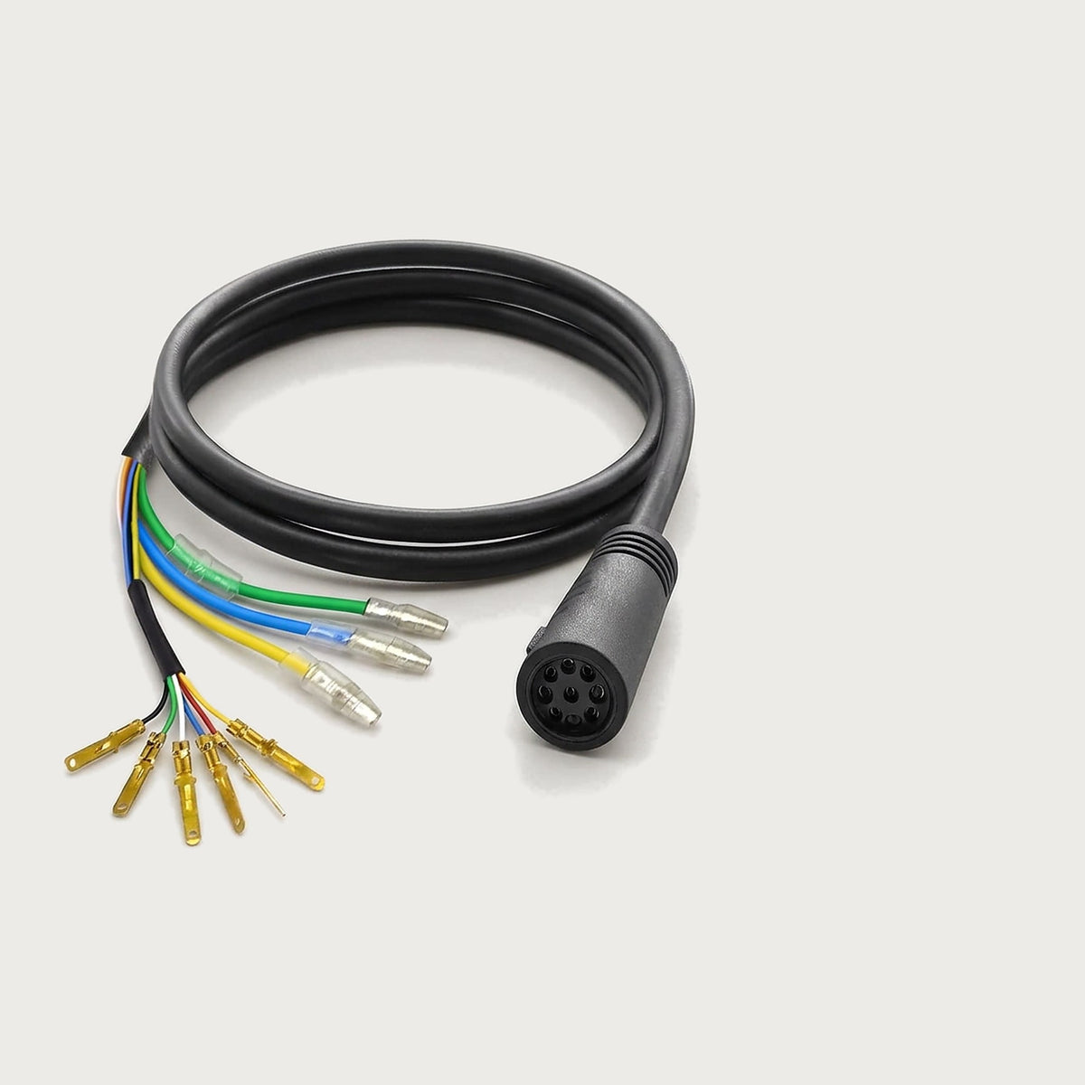 9-Pin Hub Motor Cable, Split to 6-Pin Hall + 3-Pin Phase
