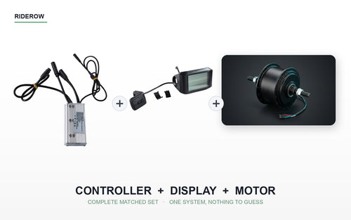 Complete Drive Set — Controller + 750S Display + 750W Rear Hub Motor