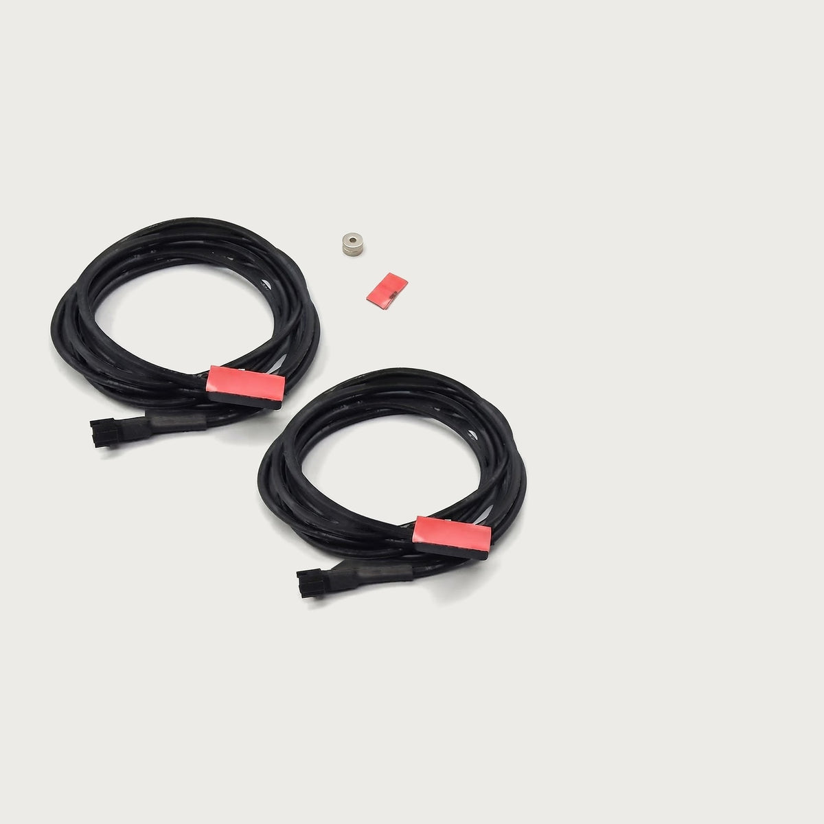 Hydraulic brake cut-off sensor kit: two sensor leads, ring magnet and adhesive patch